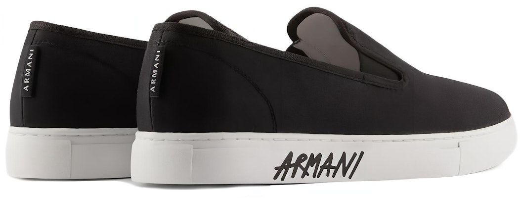 Armani Exchange Kanvas Slip-On 'Fesyen Hitam' XUY009XV656100002 Purchase Armani Exchange Kanvas Slip-On 'Fesyen Hitam' XUY009XV656100002