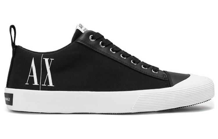 Armani Exchange Canvas Sneaker 'Black and White Logo' 圖 2