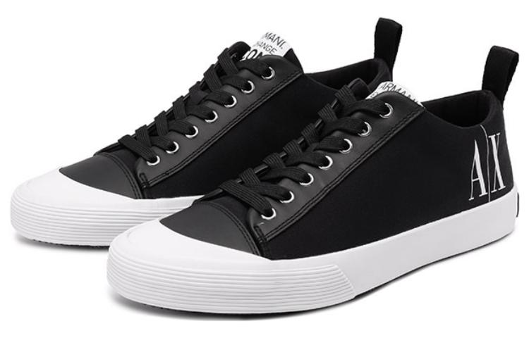 Armani Exchange Canvas Sneaker 'Black and White Logo' 圖 3