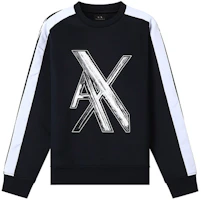 Armani Exchange Colorblock Logo Crewneck Sweatshirt Navy Blue () 6KZMLR-ZJKQZ-1583 Armani Exchange Colorblock Logo Crewneck Sweatshirt Navy Blue () 6KZMLR-ZJKQZ-1583