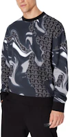 Purchase Armani Exchange 拼色Logo圖案休閒長袖上衣 6RZMHH-ZJDGZ-122BS