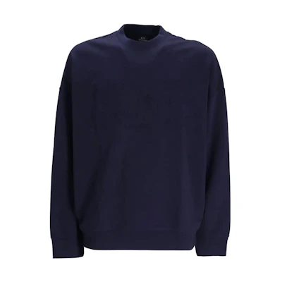 Armani Exchange Embroidered Graphic Casual Sweatshirt 6RZMAC-ZJMAZ-15BA