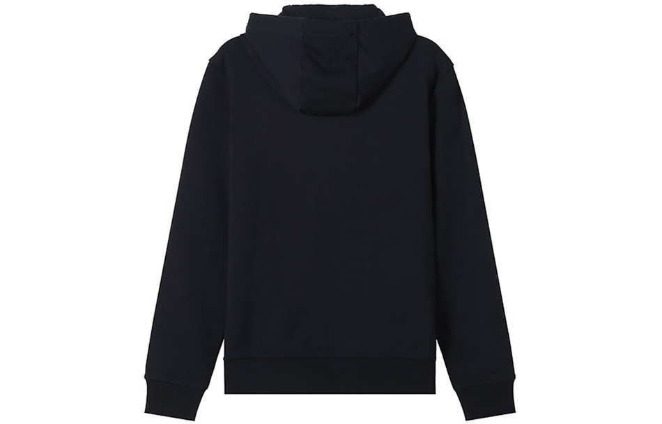 Lookbook Armani Exchange 刺繡標誌純棉連帽衫 深藍色毛衣 8NZMPC-ZJ1ZZ-1510