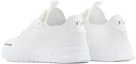Shop Armani Exchange Sepatu Kain Rendah Tali 'Putih' XUX128XV548100152