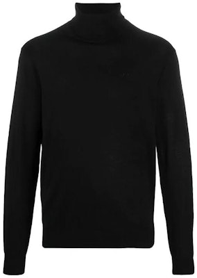 ARMANI EXCHANGE FW22 Black Solid High-Neck Casual Pullover Sweater 8NZM3C-ZM8AZ-1200 Order ARMANI EXCHANGE FW22 Black Solid High-Neck Casual Pullover Sweater 8NZM3C-ZM8AZ-1200