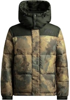 ARMANI EXCHANGE FW22 Camo Patchwork Hooded Jacket Camo Yellow 6LZB22-ZNUQZ-12809 ARMANI EXCHANGE FW22 Camo Patchwork Hooded Jacket Camo Yellow 6LZB22-ZNUQZ-12809