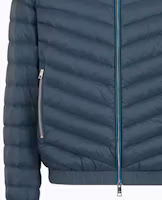 Cheap ARMANI EXCHANGE FW22 拉鍊立領菱格羽絨外套 8NZB52-ZNW3Z-185AE