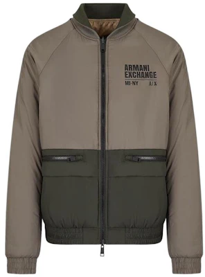 아르마니 익스체인지 FW22 리버시블 나일론 봄버 자켓 그레이/그린. 6LZB01-ZNUQZ-2844 Order 아르마니 익스체인지 FW22 리버시블 나일론 봄버 자켓 그레이/그린. 6LZB01-ZNUQZ-2844