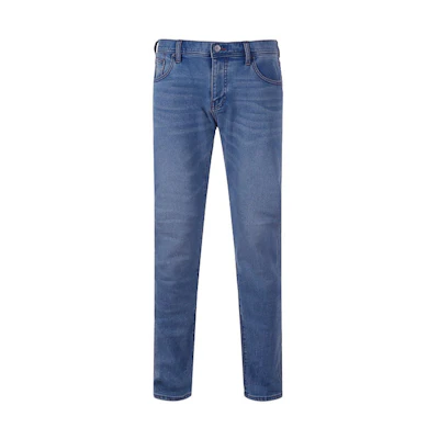ARMANI EXCHANGE FW22 Slim Fit Vintage Washed Jeans Light Denim Blue 6LZJ13-Z1NPZ-05EK