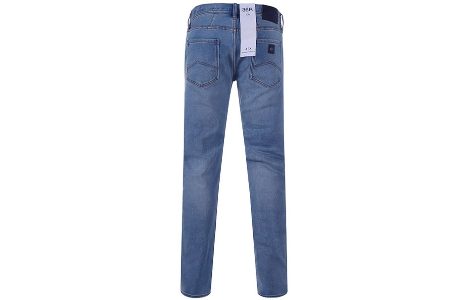 Lookbook 阿玛尼交流 FW22 修身复古洗水牛仔裤 淡蓝色 6LZJ13-Z1NPZ-05EK