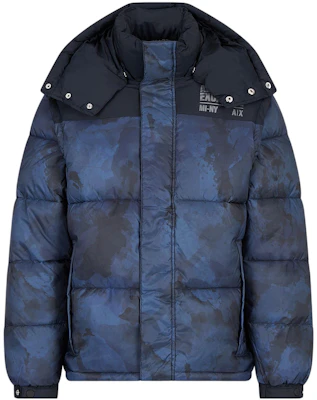 Armani Exchange FW22 迷彩可拆帽藍色外套 流行時尚外穿 6LZB22-ZNUQZ-55HV Buy Armani Exchange FW22 迷彩可拆帽藍色外套 流行時尚外穿 6LZB22-ZNUQZ-55HV