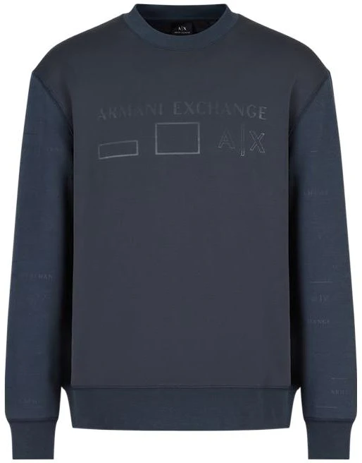 armani-exchange-fw-22-chest-logo-crewneck-sweatshirt-navy-blue-6-lzman-zjcbz-125-cx