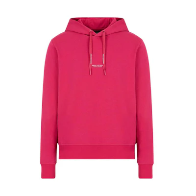 Armani Exchange FW22 Logo Letter Hoodie Men’s Purple Red 8NZM94-ZJKRZ-1463