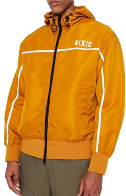 아르마니 익스체인지 FW22 로고 스트라이프 프린트 후드 집업 자켓 오렌지 6LZB03-ZNUSZ-1767 Lookbook 아르마니 익스체인지 FW22 로고 스트라이프 프린트 후드 집업 자켓 오렌지 6LZB03-ZNUSZ-1767