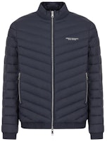 ARMANI EXCHANGE FW22 Quilted Down Jacket Navy Blue Winter Coat. 8NZB52-ZNW3Z-15578 ARMANI EXCHANGE FW22 Quilted Down Jacket Navy Blue Winter Coat. 8NZB52-ZNW3Z-15578