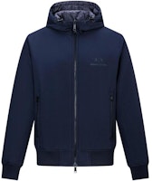 Armani Exchange FW22 Reversible Printed Cotton Jacket Navy Blue. 6LZB11-ZNICZ-25DN Armani Exchange FW22 Reversible Printed Cotton Jacket Navy Blue. 6LZB11-ZNICZ-25DN