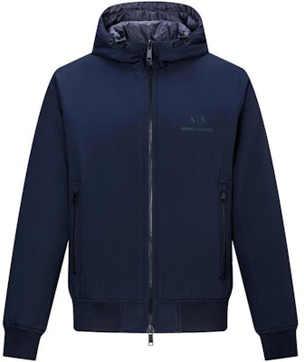 Armani Exchange FW22 Reversible Printed Cotton Jacket Navy Blue. 6LZB11-ZNICZ-25DN Order Armani Exchange FW22 Reversible Printed Cotton Jacket Navy Blue. 6LZB11-ZNICZ-25DN