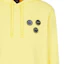 Sizing Armani Exchange FW22 黃色連帽上衣 印花Logo及抽繩设计 6LZMJC-ZJ6HZ-11656