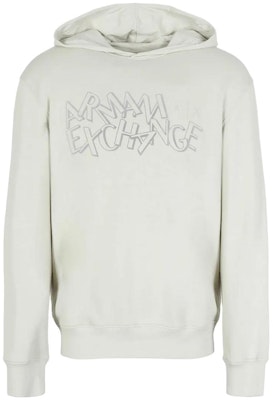 ARMANI EXCHANGE FW23 Hoodie Hitam dengan Cetakan Logo. 6RZMBB-ZJBWZ-1200 4