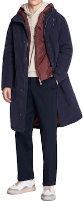 ARMANI EXCHANGE FW23 Hoodie Hitam dengan Cetakan Logo. 6RZMBB-ZJBWZ-1200 7