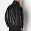 Purchase ARMANI EXCHANGE FW23 Black Logo Embossed High Neck Zip Cotton Jacket. 6RZB17-ZE1CZ-1200