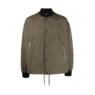ARMANI EXCHANGE FW23 Logo Print Single-Breasted Pilot Jacket. 6RZBL2-ZN2QZ-1784