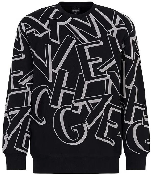 armani-exchange-fw-23-black-crewneck-sweatshirt-with-flocked-letter-print-6-rzmba-zjbwz-1200