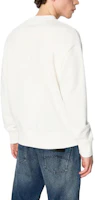 Shop Armani Exchange FW23 字母印花圓領長袖衛衣 6RZMHG-ZJDGZ-115AE