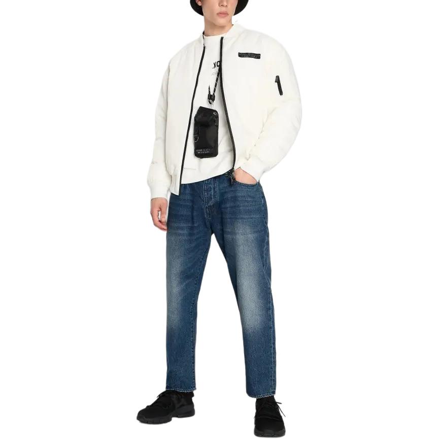 Purchase Armani Exchange FW23 Baju Sejuk Crewneck Cetakan Huruf 6RZMHG-ZJDGZ-115AE