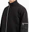 Details for Armani Exchange FW24 Black Logo Stand Collar Zip-Up Jacket XM000085-AF10818-UC001