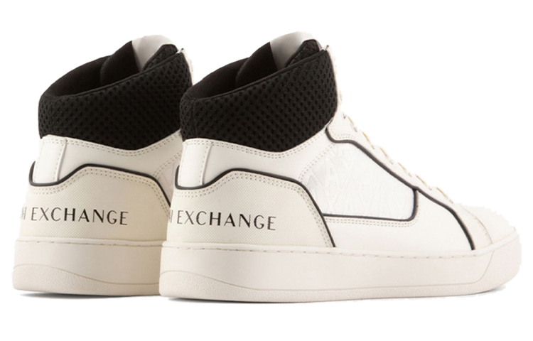 Armani Exchange High-Top Lace-Up 'White Fashion' 圖 4