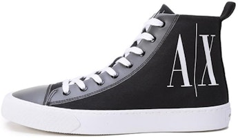 Armani Exchange High-Top Sneakers 'Black Fashion' XUZ021XV21200002 Armani Exchange High-Top Sneakers 'Black Fashion' XUZ021XV21200002