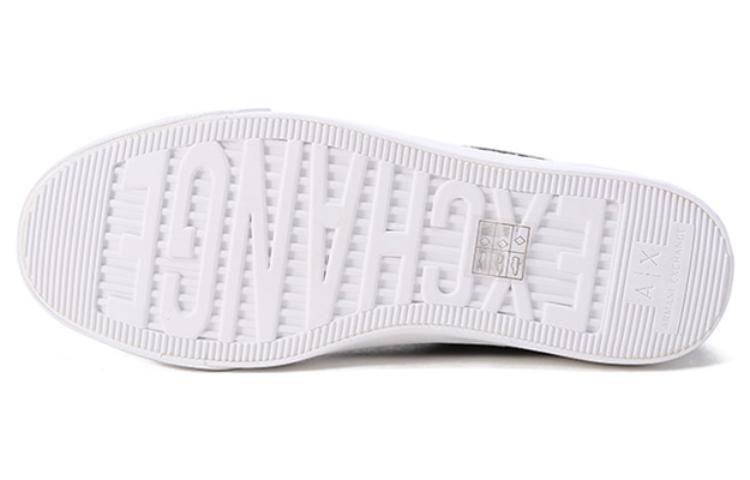 Details for Armani Exchange High-Top Sneakers 'Black Fashion' XUZ021XV21200002