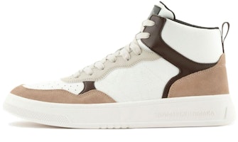 Armani Exchange High-Top Sneaker 'Beige' XUZ040XV7631T041 Armani Exchange High-Top Sneaker 'Beige' XUZ040XV7631T041