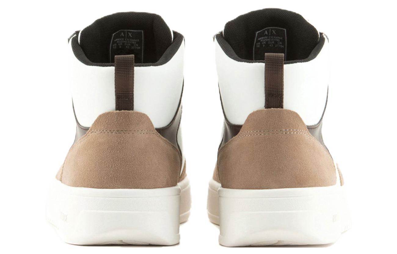Armani Exchange High-Top Sneaker 'Beige' 圖 5