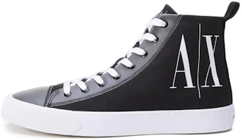 Armani Exchange High-Top Sneakers 'Black Fashion' XUZ021XV21200002 Armani Exchange High-Top Sneakers 'Black Fashion' XUZ021XV21200002