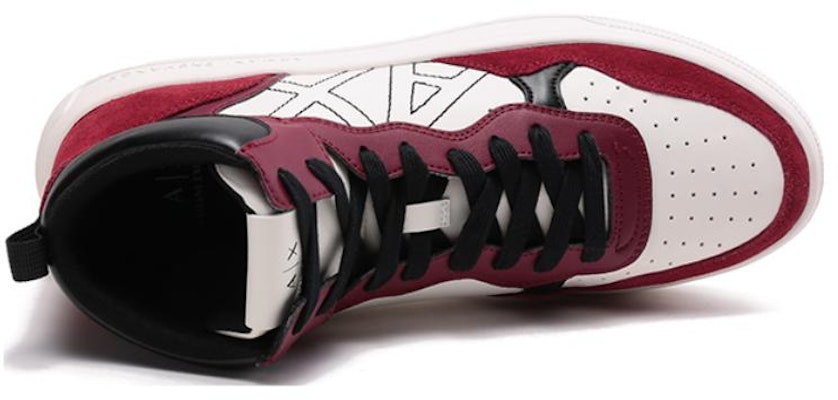 Armani Exchange Kasut Tinggi 'Burgundy Putih' XUZ040XV601N482 Purchase Armani Exchange Kasut Tinggi 'Burgundy Putih' XUZ040XV601N482