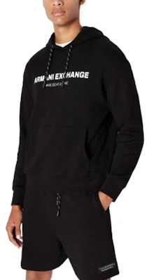 Armani Exchange 連帽衫 帶標誌印花及長袖 6RZMHF-ZJDGZ-1116 Sizing Armani Exchange 連帽衫 帶標誌印花及長袖 6RZMHF-ZJDGZ-1116