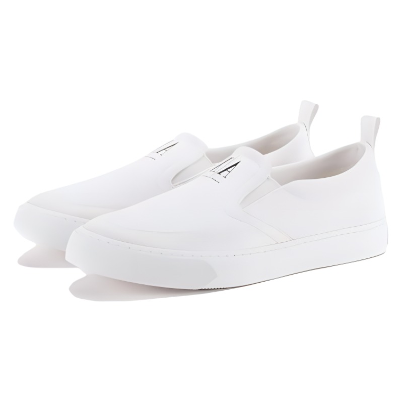 Armani Exchange Icon Low Top Slip-On 'White' 圖 2