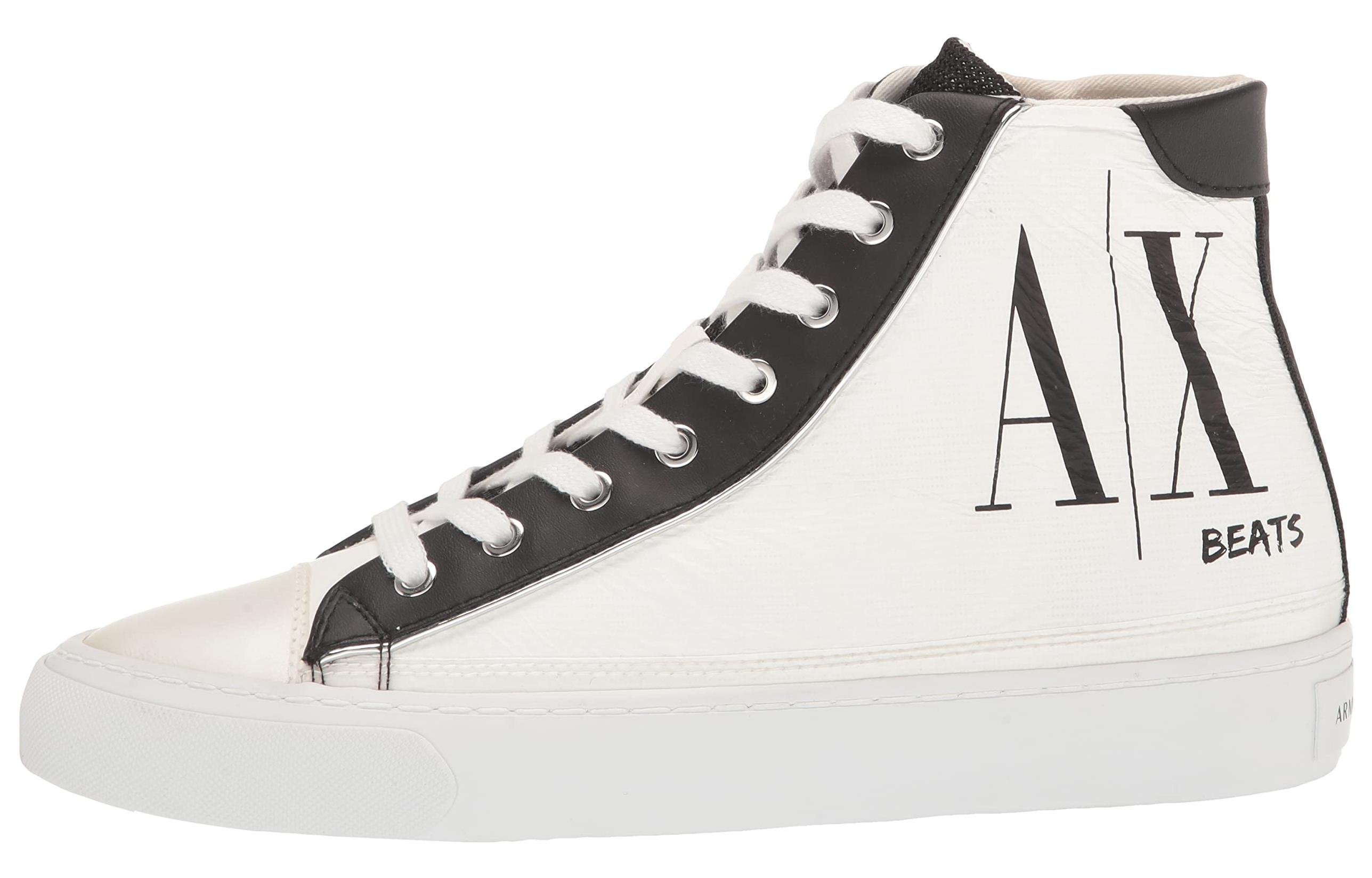 Buy Armani Exchange Leren Hoge Sneakers ''Wit'' XDZ020XV4171K681