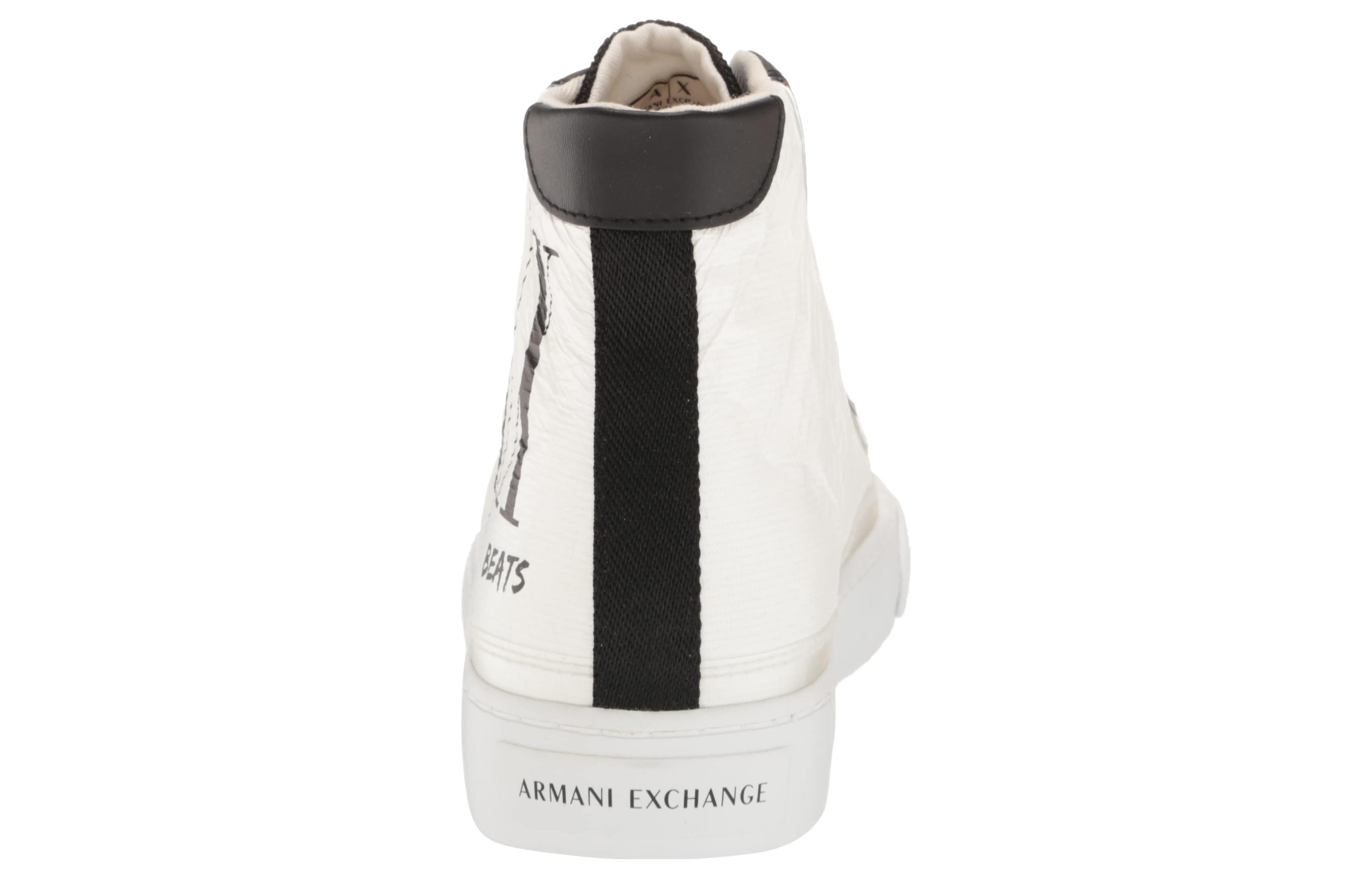 Purchase Armani Exchange Leren Hoge Sneakers ''Wit'' XDZ020XV4171K681