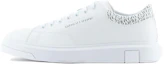 Buy Armani Exchange Leather Lace-Up Low Top Sneaker 'White' XUX123XV761101015