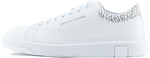 Armani Exchange Leather Lace-Up Low Top Sneaker 'White' XUX123XV761101015 Armani Exchange Leather Lace-Up Low Top Sneaker 'White' XUX123XV761101015