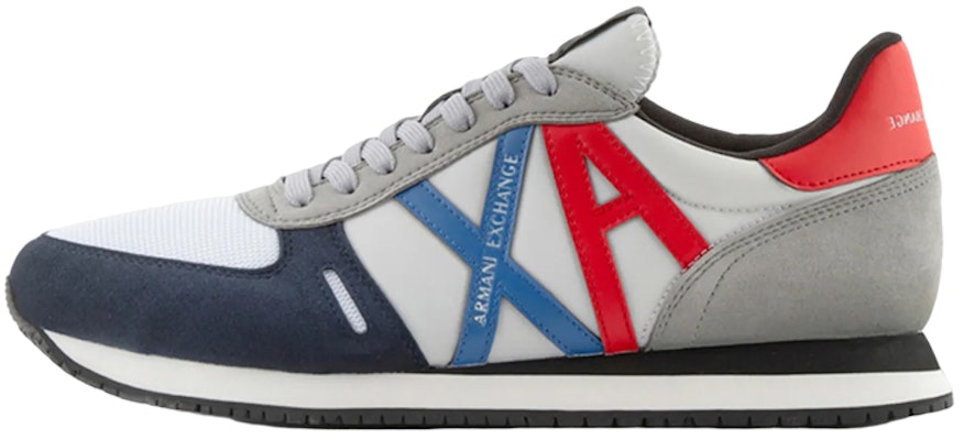 A/X レザーロゴ レースアップ 白/グレー XUX017XCC681S278 Buy A/X レザーロゴ レースアップ 白/グレー XUX017XCC681S278