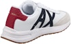 Order Armani Exchange Sepatu Kulit Low-Top 'Putih' XUX071XV2341K609