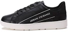Buy Armani Exchange Leren Lage Sneaker ''Zwart'' XUX082XV262N814