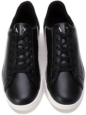Armani Exchange Leren Lage Sneaker ''Zwart'' XUX082XV262N814 Shop Armani Exchange Leren Lage Sneaker ''Zwart'' XUX082XV262N814