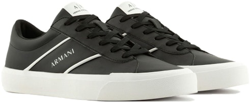 Zapatillas Bajas de Cuero Armani Exchange 'Negras con Cordones' XUX165XV7581S277 Lookbook Zapatillas Bajas de Cuero Armani Exchange 'Negras con Cordones' XUX165XV7581S277