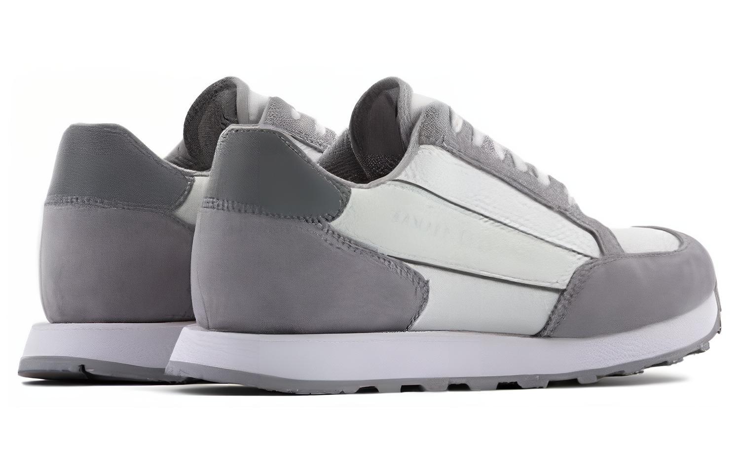 Armani Exchange Leather Low 'Light Grey' 圖 4