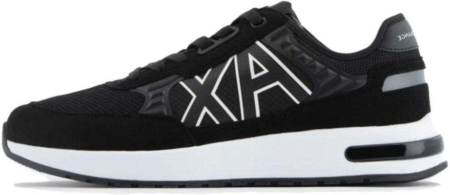Armani Exchange Leather Low Top 'Black Fashion' XUX090XV276100002 Buy Armani Exchange Leather Low Top 'Black Fashion' XUX090XV276100002